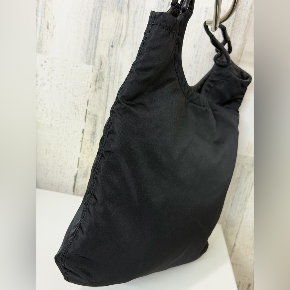 Prada‎ Black Nylon Tote Bag - Picture 4 of 11